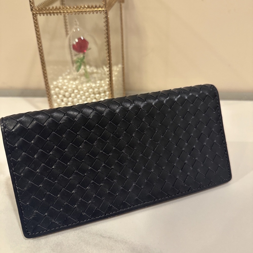 Bottega Veneta Long Wallet Black